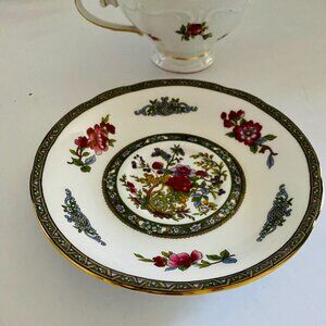 Paragon English Bone China Saucer Tree of Kashmir 22k Gold Accent
